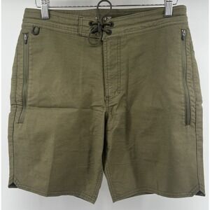 Roark Olive Green Cargo Shorts